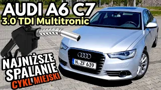 2012 Audi A6 C7 3.0 TDI - Ile spali w mieście?