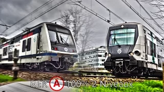 ça y est, le RER A est 100% 2 niveaux