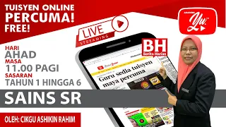 🔴 [LIVE] SAINS SR,FASA-FASA BULAN OLEH CIKGU ASHIKIN #01#TUISYENPERCUMA