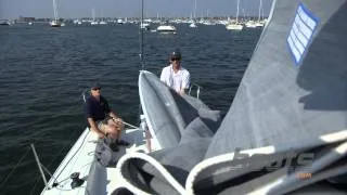 Learn to Sail: Flake a Sail with Jeff Johnstone, President of J/Boats