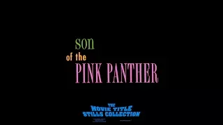 Son of the Pink Panther (1993) title sequence