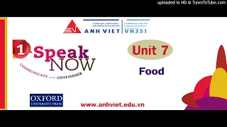 SPEAKNOW 1 - UNIT 7 - Food - Lesson 25 - Do you eat much fruit
