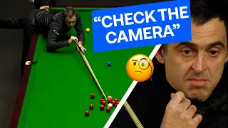 Ronnie O’Sullivan declares foul on himself in 2021 UK Championship | Eurosport Snooker