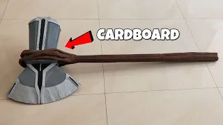 How To Make Stormbreaker From Cardboard | Thor's Axe