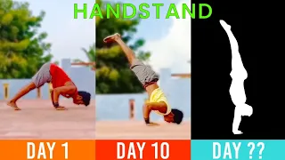 Handstand 🤸‍♂️at Home in Tamil #handstandworkout #calisthenics #workout #handstandhold