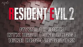 Resident Evil 2 - Ryzen 3 3100 | GTX 1650 | 16GB RAM
