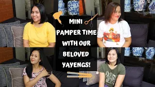 Mini pamper time with our beloved Yayengs!