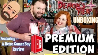 Demon's Tier + -- Premium Edition Games Unboxing with @RetroGamerBoy Review -- Nintendo Switch