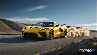 Forza horizon 5 - 350 MPH Corvette C8 Stingray ـ Test Drive Gameplay 4K