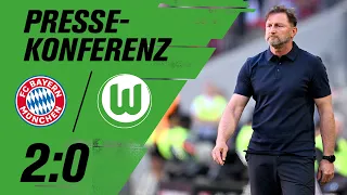 „Hätte ganz böse ausgehen können!“ | PK mit Tuchel & Hasenhüttl | FC Bayern München - VfL Wolfsburg