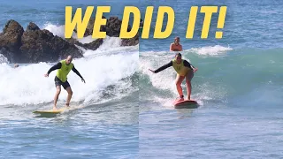 We spent 5 days learning how to surf! Puerto Escondido, Oaxaca, Mexico