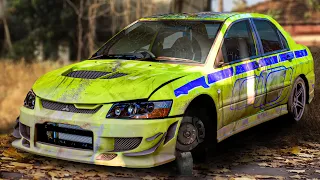 ENCONTREI O LANCER DO BRIAN ABANDONADO NO FORZA HORIZON 5 (Restaurando Clássicos)