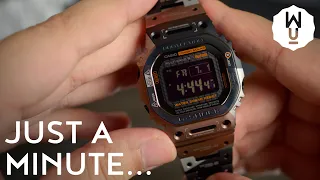 Just a Minute... G-SHOCK GMW-B5000TVB Titanium Virtual Armor Overview | Windup Watch Shop