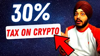 30% TAX ON CRYPTO IN INDIA | INCOME TAX ON CRYPTO | 1% TRANSACTION TAX