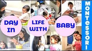 Montessori activities for 12-15 month - Montessori practical life activities | Day in Life