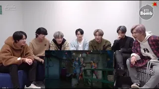 BTS reaction Descendents 2-chillin-💙💜🍎