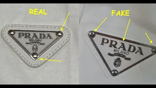 Prada t shirt real vs fake. How to spot fake Prada Milano Tee shirt