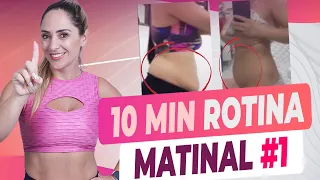 ROTINA MATINAL PARA DIMINUIR A BARRIGA EM 1 SEMANA | Série ROTINA MATINAL 1ª semana