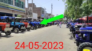 Fatehabad tractor mandi live sales | tractor for sale | 24-05-2023 | Haryana tractor mandi live sale