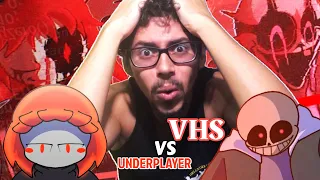 DIRTY HACKER SANS!? | VHS Vs Underplayer REACTION!