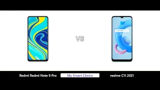 A Detailed Comparison of Redmi Redmi Note 9 Pro VS realme C11 2021 | My Smart Choice