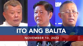 UNTV: Ito Ang Balita | November 10, 2022