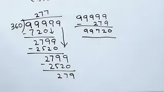 Find the greatest  five Digits exactly Divisible by 9,12,15,18 and 24 @Braino Solutions