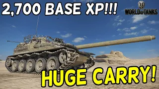 2,713 BASE XP! || Monster Game in the Audace Canon d'assaut de 105 || World of Tanks