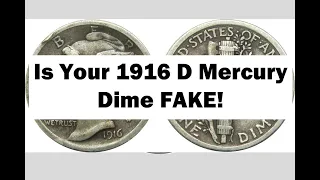 Don't Buy A 1916 D Mercury Dime Until You Watch This!