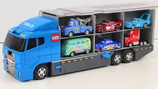 12 Type Cars ☆ Unpack Tomica Cars minicars and put them in the cleanup convoy