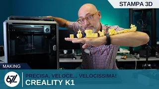 CREALITY K1, la testiamo con TUTTI I BENCHMARK più DIFFICILI!