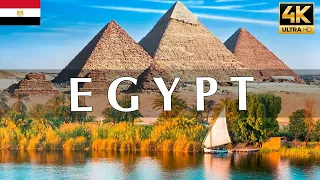 VOLANDO SOBRE EGIPTO 4K | Increíble paisaje natural hermoso con música relajante | VÍDEO 4K UHD