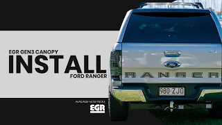 The EGR GEN3 Canopy || Ford Ranger Install Video