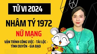 Xem Tử Vi Tuổi Nhâm Tý 1972 Nữ Mạng Năm 2024 Về Sao Chiếu Mệnh, Tài Lộc, Tình Duyên, Gia Đạo