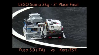 LEGO Sumo 3Kg. - Robotex 2021 - ITLUG Robotics Team - ITALY