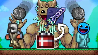 Terraria, but Presents are COMPLETELY Random...