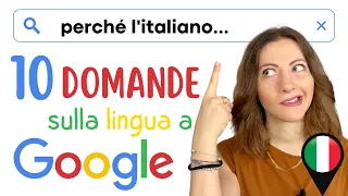 ITALIANO: Quando è nato, Come Impararlo, Dialetti, Congiuntivo (Risposte alle Domande di GOOGLE) 🇮🇹