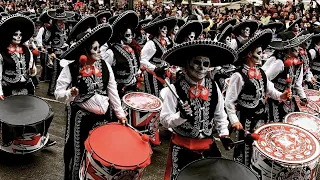 Dia de los Muertos. Parade “day of the dead”