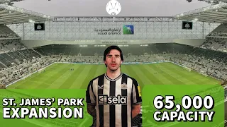 EAST STAND EXPANSION! St. James’ Park Development + Sandro Tonali NONSENSE!!