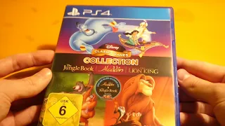 DISNEY CLASSIC GAMES COLLECTION - 1st UNBOXING Video 2022 - PS4