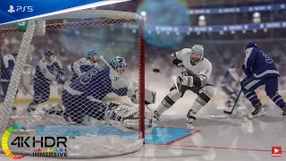 NHL 22 Kings Dominate! Los Angeles Kings vs Toronto Maple Leafs 4K Ultra Graphics! PS5 Gameplay