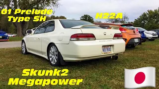 Honda Prelude Type SH Exhaust Skunk2 Megapower H22a