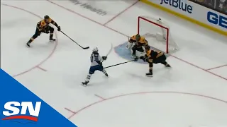 Kyle Connor Finishes Great Jets Three Way Passing Play