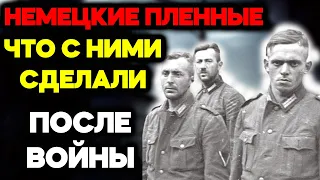 Что делали с немецкими пленными после окончания войны?