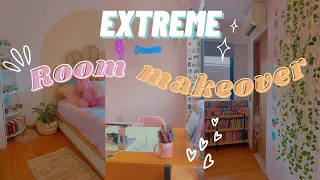 ROOM MAKEOVER Extrême - Je refais toute ma chambre *aesthetic*