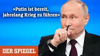 Selbstbewusster russischer Präsident: »Putin ist bereit, jahrelang Krieg zu führen« | DER SPIEGEL