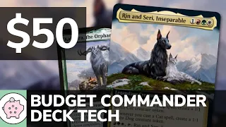 Rin and Seri, Inseparable | Budget Commander Deck Tech $50 | Cat Tribal | EDH | MTG | Commander