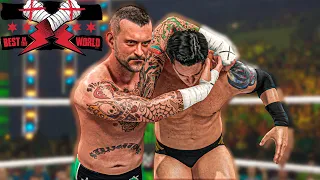 CM Punk's Iconic Moves that been missing for 10 years!   WWE 2K23 #cmpunk