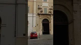 Parliament Palazzo Montecitorio and Its Obelisk in Rome, Italy (Heart of Rome Tour Rick Steves)