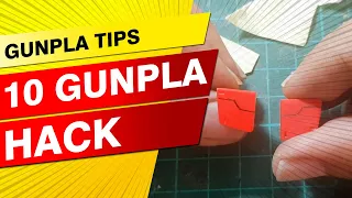 10 TIPS YOU MIGHT NOT KNOW - GUNDAM MODEL / GUNPLA ガンダム TUTORIAL